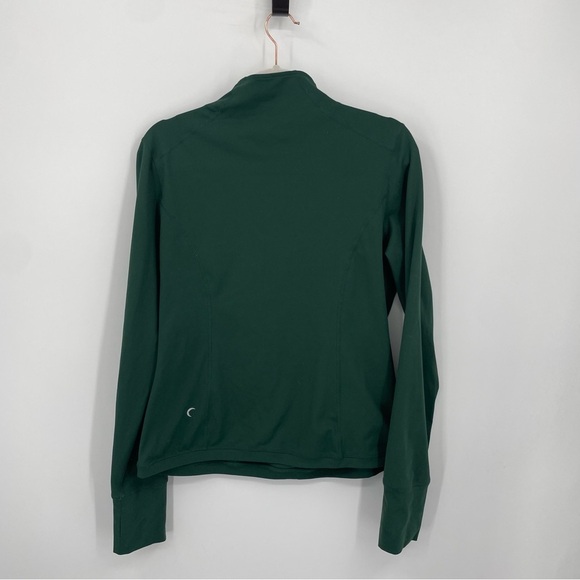 ZYIA Half Zip Pullover Green Jacket Sz XL - Picture 4 of 7